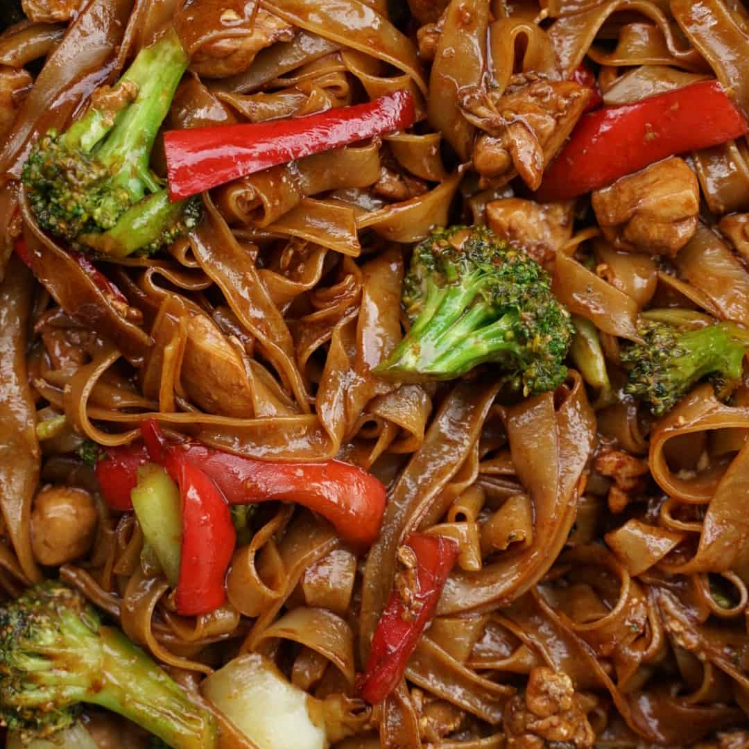 Pad see ew – enkel och god thai wok