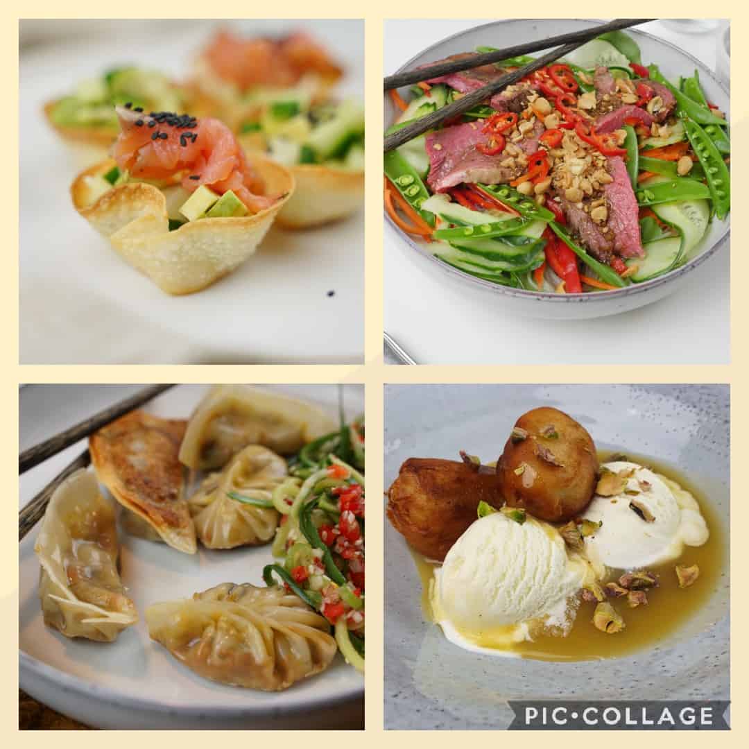 asiatisk nyårsmeny