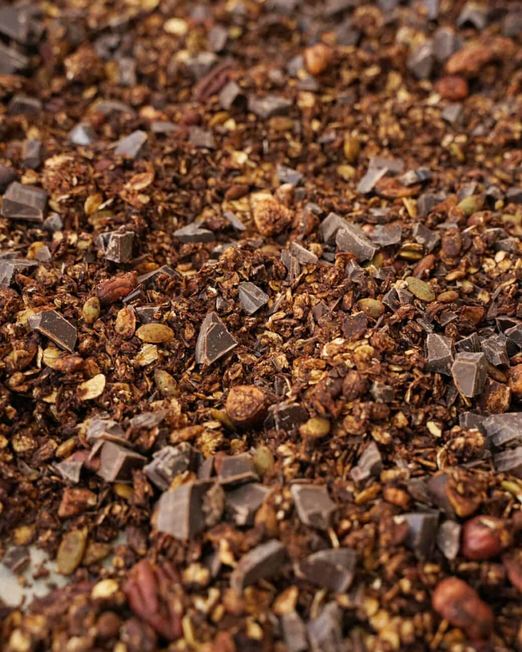 Hemmagjord chokladgranola
