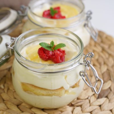 Citrondessert - enkel påskdessert