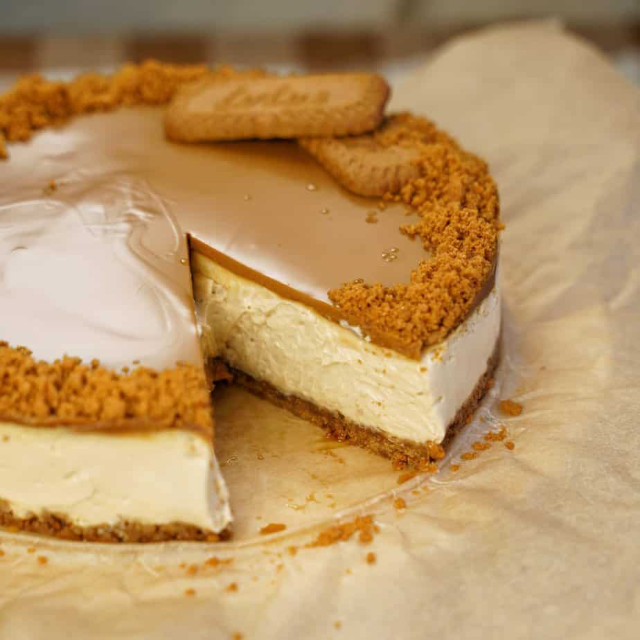 Biscoffcheesecake – krämig cheesecake med Biscoff