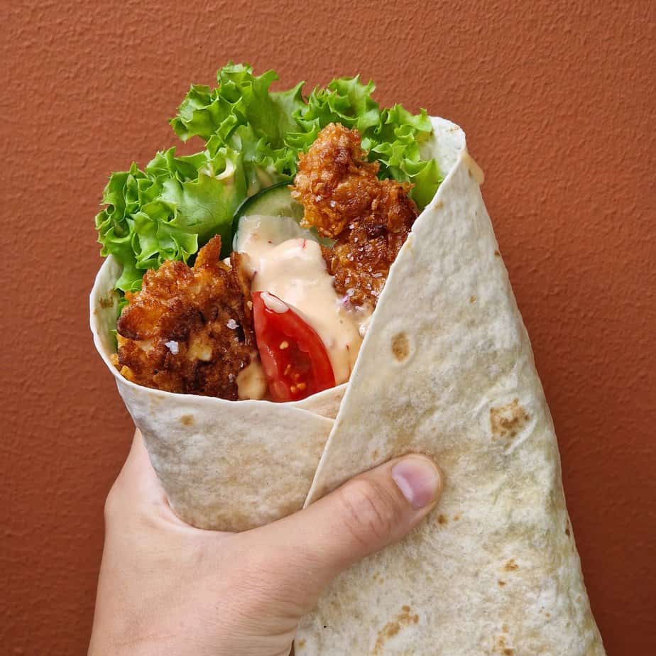 Crispy Cornflakes Chicken Wrap - Matinspo.se