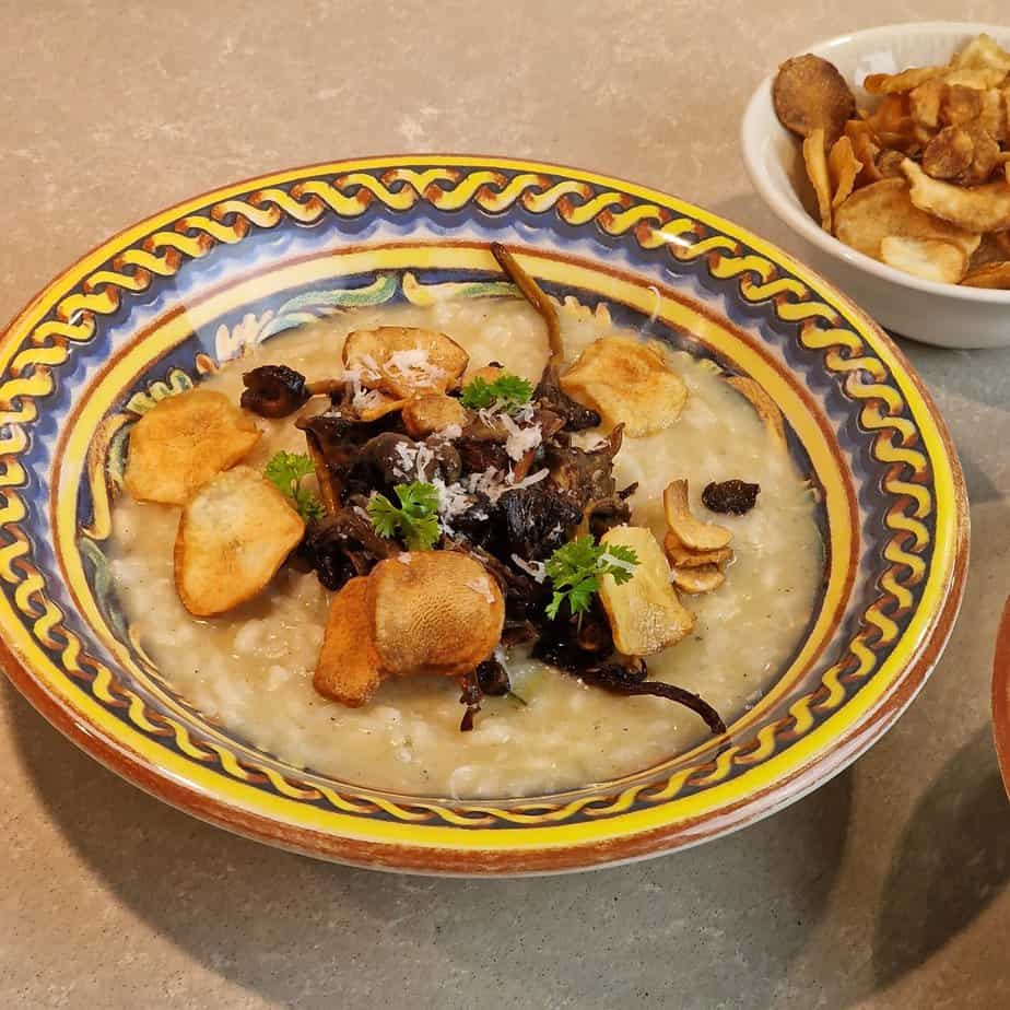 Risotto Med Trattkantareller Och Jord Rtskockschips Matinspo Se