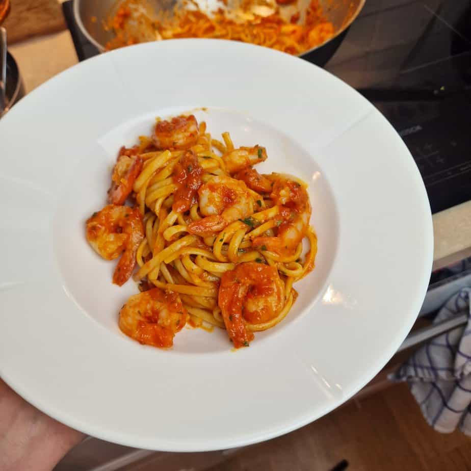 Scampipasta Matinspo se